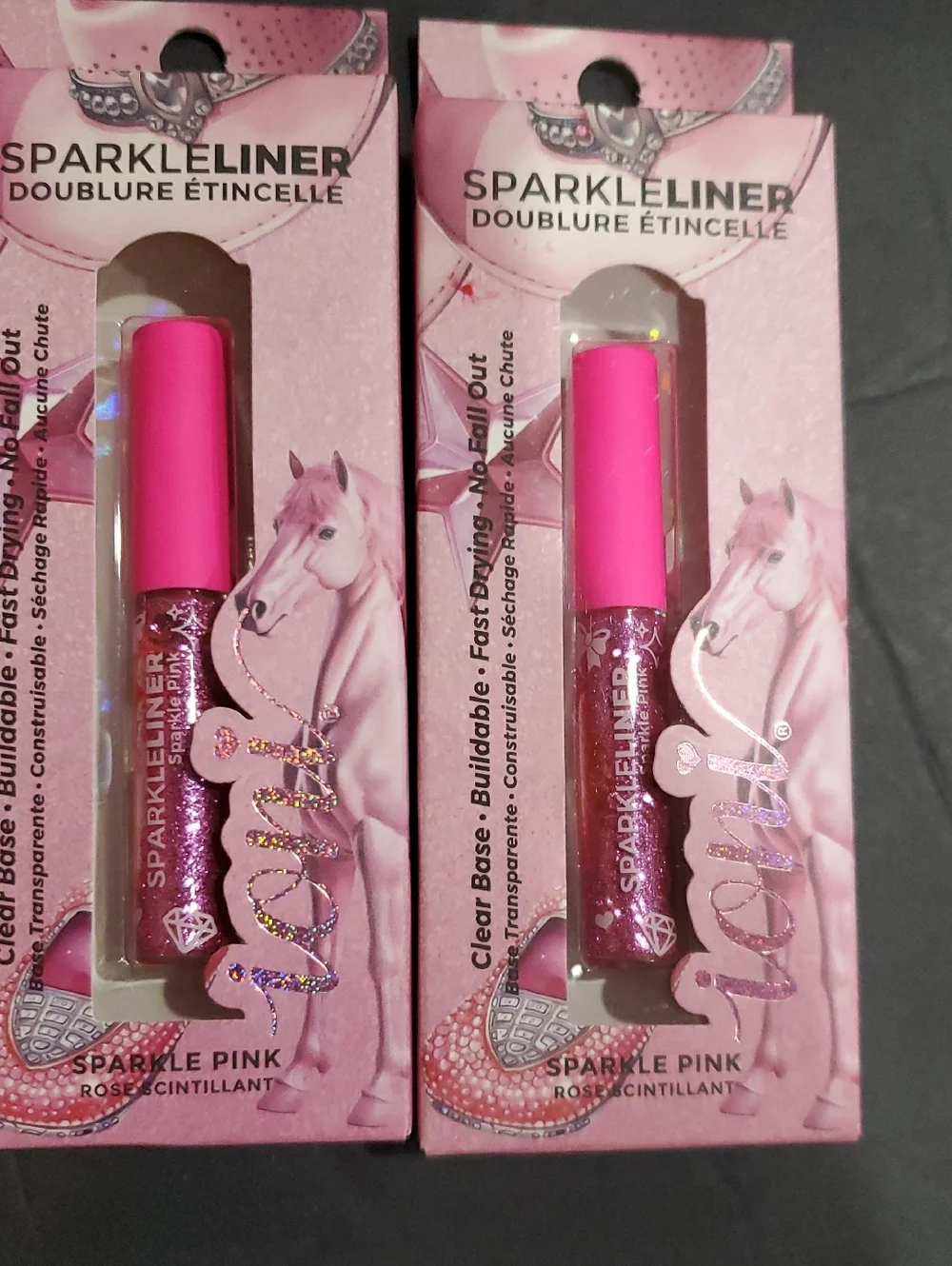 2pack sparklepink beauty dollhouse cowgirl pink precise brush tip liner new FREE